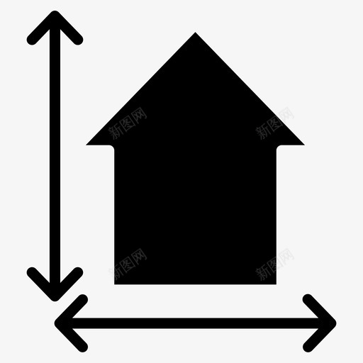 测量建筑蓝图图标svg_新图网 https://ixintu.com 地图 城市 建筑 建筑师和建筑 测量 蓝图