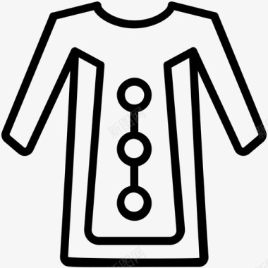 俾路支族服饰基本衬衫民族服装图标图标