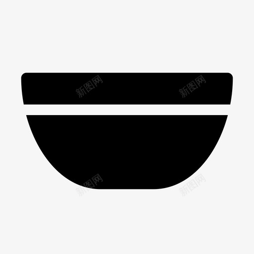 碗盘子沙拉图标svg_新图网 https://ixintu.com 20062018 沙拉 盘子 碗 餐具