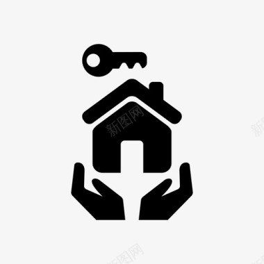 房屋抵押贷款再融资房屋房东图标图标