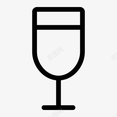 酒杯杯子饮料图标图标