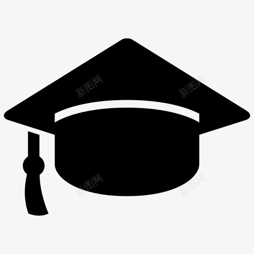 毕业帽毕业生帽子图标svg_新图网 https://ixintu.com 学生 帽 帽子 教育1 毕业帽 毕业生