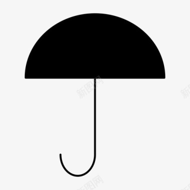 伞通用用户界面图标图标