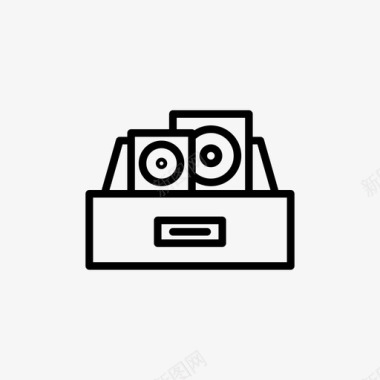 文件柜文件文件柜数据图标图标