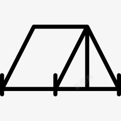 多人帐篷帐篷坎普先生直系人图标高清图片