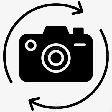 摄影技术照相机数码影像图标图标