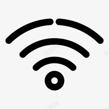 wifi计算机数据图标图标