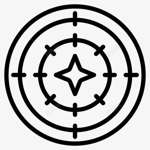 目标重点范围图标svg_新图网 https://ixintu.com 目标 范围 重点