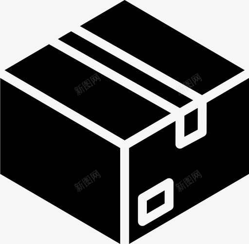 交货箱物流包装图标svg_新图网 https://ixintu.com 交货箱 包装 物流 装运 预制件交货vol1solid