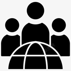 在线国际贸易全球商务国际商务国际贸易图标高清图片