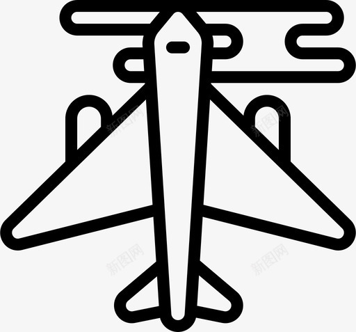 飞机旅行旅游图标svg_新图网 https://ixintu.com 旅游 旅行 旅行2大纲 飞机