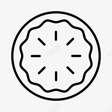 派面包店蛋糕图标图标