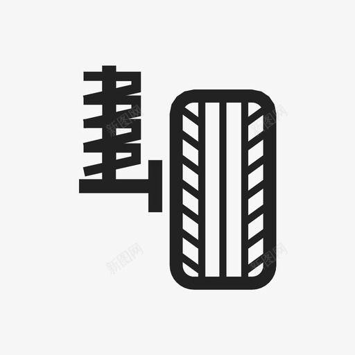 车轮修理汽车轮胎图标svg_新图网 https://ixintu.com 汽车 调谐 车轮修理 轮胎