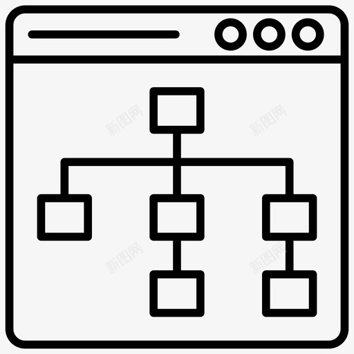 网站地图优化网页列表网站列表图标svg_新图网 https://ixintu.com 搜索引擎 网站列表 网站地图优化 网页列表 网页和搜索引擎优化线图标 网页爬虫列表