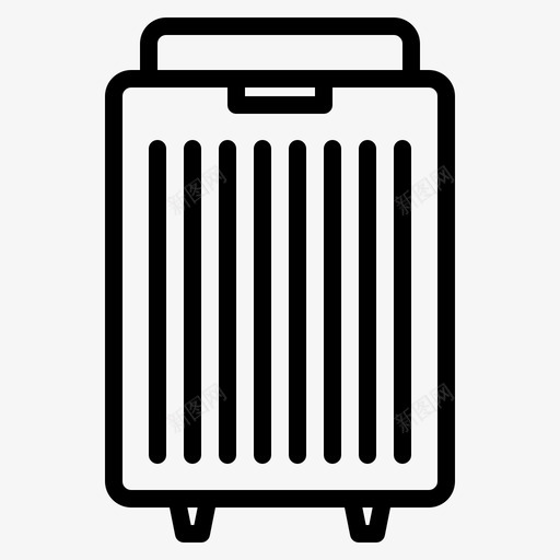 行李飞机车站图标svg_新图网 https://ixintu.com 旅行 机场概况 行李 车站 飞机