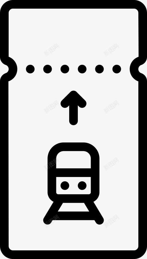 火车票旅程旅游图标svg_新图网 https://ixintu.com 旅游 旅程 旅行 旅行2大纲 火车票