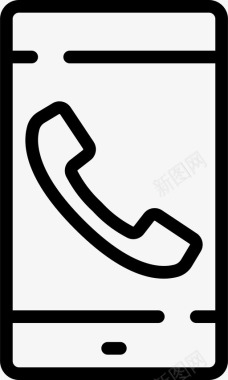 电话联系人手机图标图标