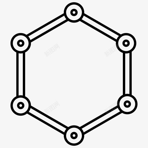 五边形化学直线图标svg_新图网 https://ixintu.com mma 五边形 化学 唇形图标 直线 神经