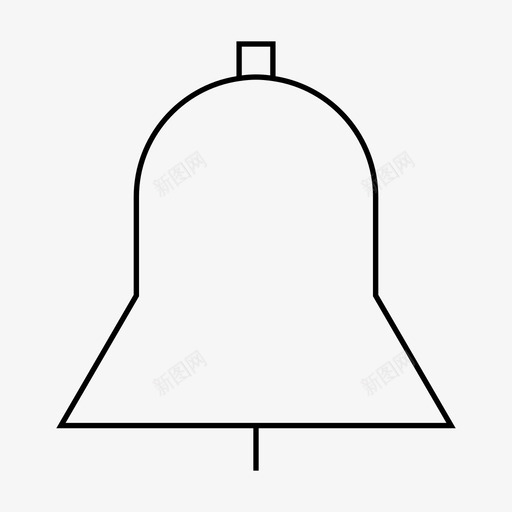 电铃蜂鸣器手铃图标svg_新图网 https://ixintu.com 手铃 电铃 网络和用户界面 蜂鸣器 雪橇铃