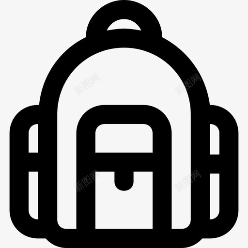 背包包旅行图标svg_新图网 https://ixintu.com 包 旅游运输和标志 旅行 背包