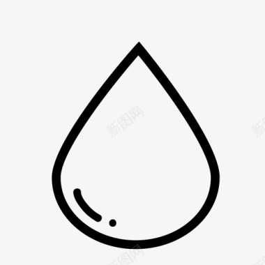 水露水水滴图标图标