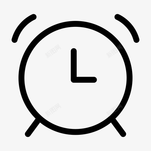 闹钟时间计时器图标svg_新图网 https://ixintu.com 时间 计时器 闹钟