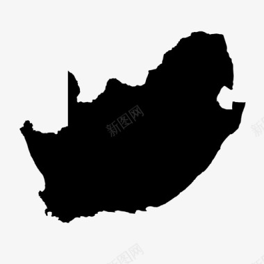 南非开普敦国家图标图标