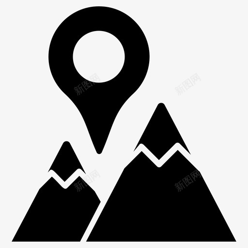地理定位地理信息系统地理定位或定位图标svg_新图网 https://ixintu.com 卫星导航 地图和导航字形图标 地理信息系统 地理定位 地理定位或定位 定位系统