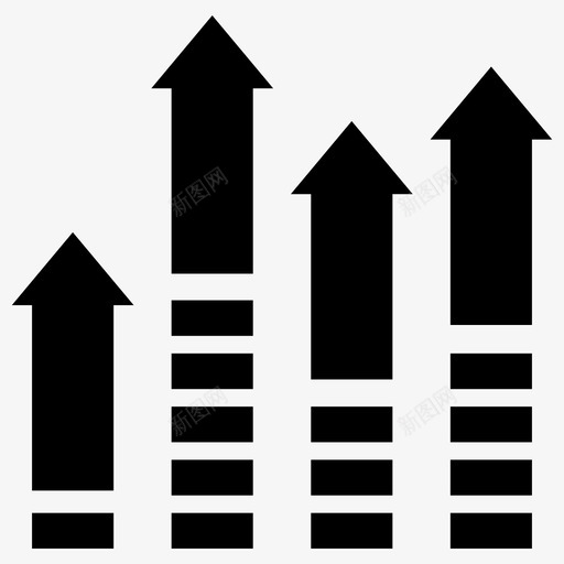 增长图表数学图标svg_新图网 https://ixintu.com 商业图表和图表 图表 增长 数学 统计