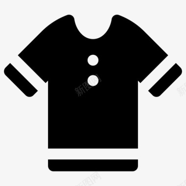 T恤衣服男人图标图标