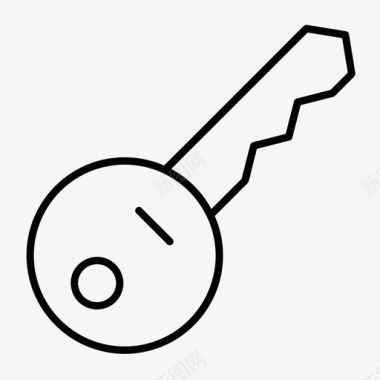 钥匙访问密码图标图标