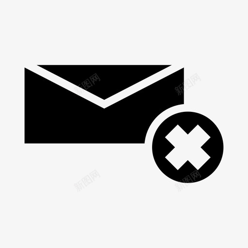 邮件空错误图标svg_新图网 https://ixintu.com 信件 修复 空 网页设计和用户界面 邮件 错误