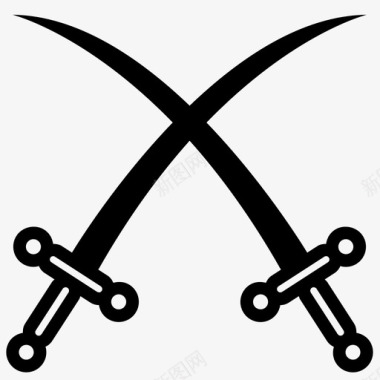 剑战斗战士图标图标