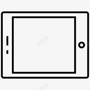 平板电脑ipad设备夏普图标图标