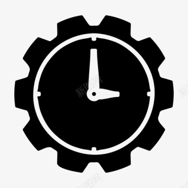 时间标识时间工作时间图标图标
