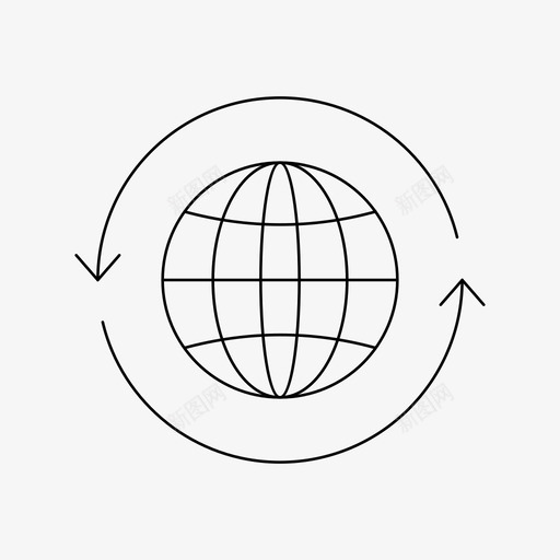 全球10个地图位置图标svg_新图网 https://ixintu.com 10个地图位置 全球