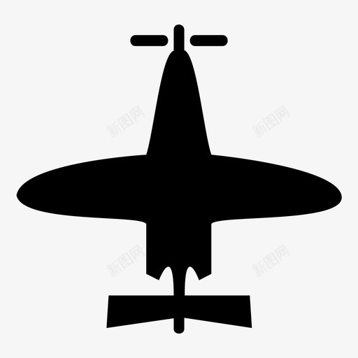 飞机空军喷气式飞机图标svg_新图网 https://ixintu.com 喷气式飞机 空军 飞机