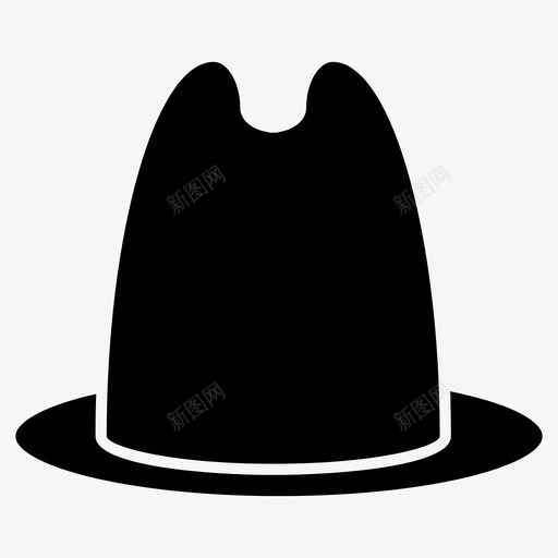 帽子西方帽子西方世界图标svg_新图网 https://ixintu.com 帽子 服装实心 西方世界 西方帽子