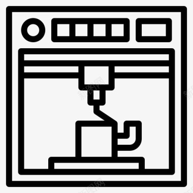 3d工程工业图标图标