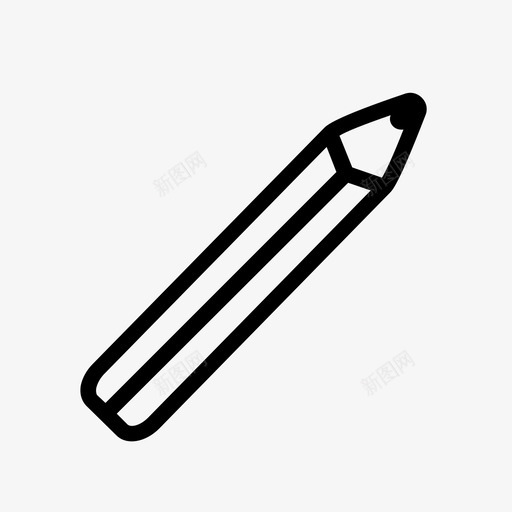 铅笔师绘图图标svg_新图网 https://ixintu.com 写作 工具 绘图 设计师 铅笔