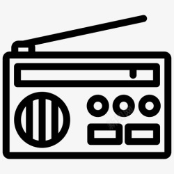 调频收音机收音机调频调频收音机图标高清图片