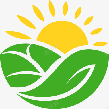 智慧农场logo-彩色图标