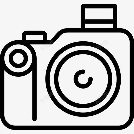 照相摄像机通信和媒体图标svg_新图网 https://ixintu.com 摄像机 照相 线性 通信和媒体