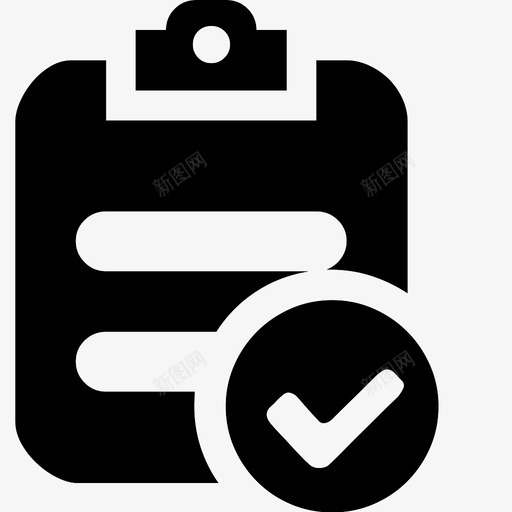 列表日程表任务图标svg_新图网 https://ixintu.com 任务 列表 待办事项 日程表 时间