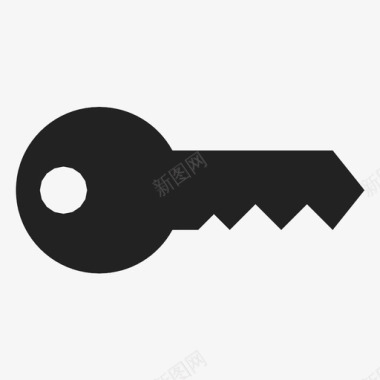 钥匙锁保护图标图标