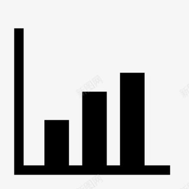 图表条形图数学图标图标