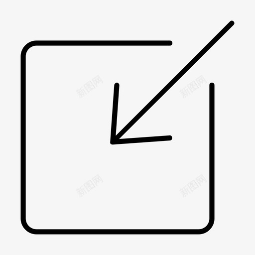 箭头接口图标svg_新图网 https://ixintu.com 接口 箭头