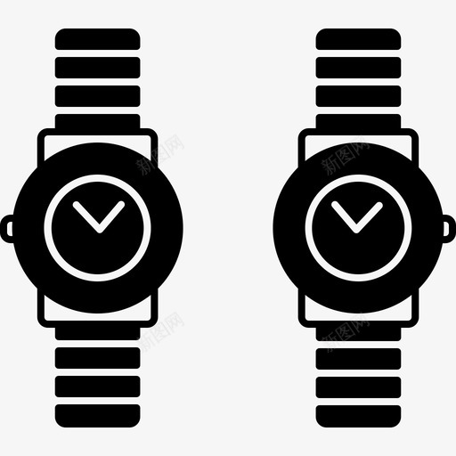 品牌品牌手表图标svg_新图网 https://ixintu.com 品牌 品牌设计 手表