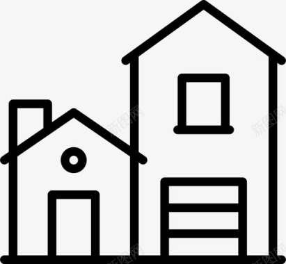 住宅房产家庭图标图标