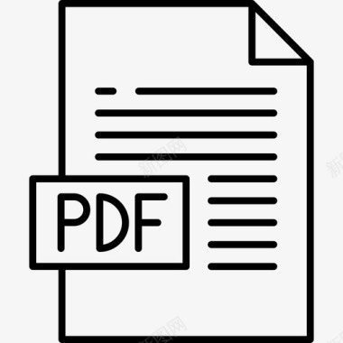 PDF书籍界面库图标图标